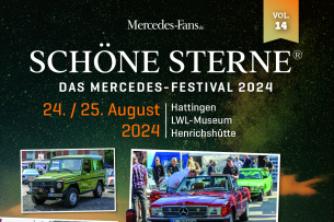 14. SCHÖNE STERNE® 2024 - das Mercedes-Festival | Samstag, 24. August 2024