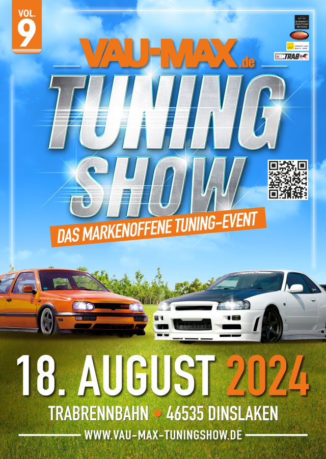 SAVE THE DATE 9. VAU-MAX TuningShow 2024