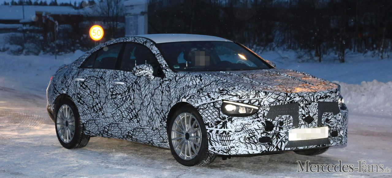 Mercedes Benz Erlk Nig Premiere Star Spy Shot Deb T Erste Bilder Vom