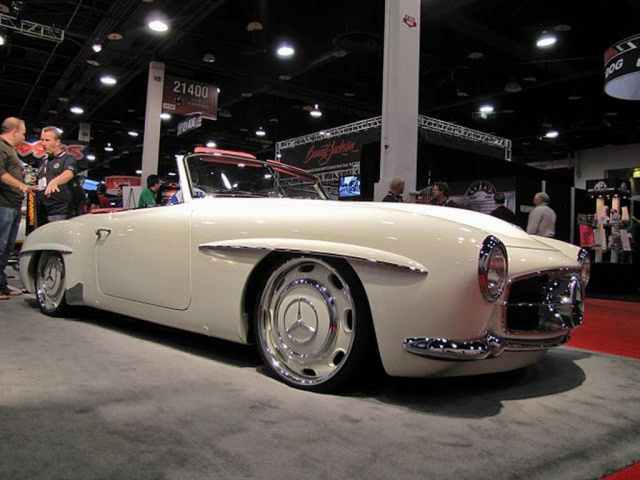 Mercedes 190sl sema show #2