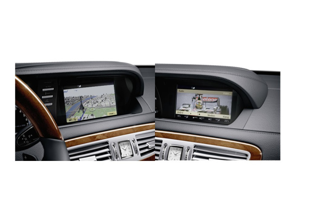 Mercedes split view system #6