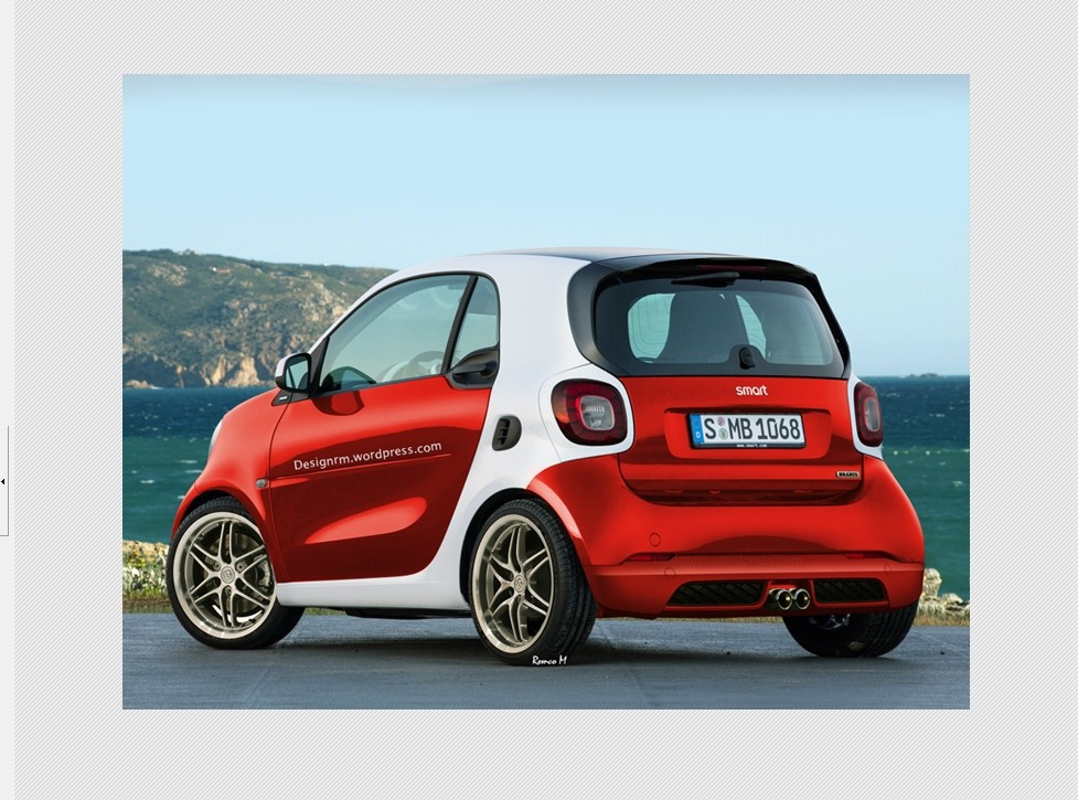 Smart Von Morgen Smart Fortwo Brabus Rendering Vom Kommenden Smart