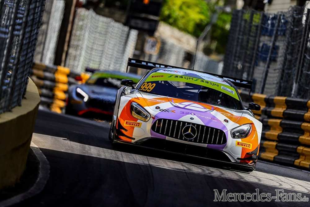 Fia Gt World Cup Macau Rennen Und Der Titel Geht Am Mercedes Amg