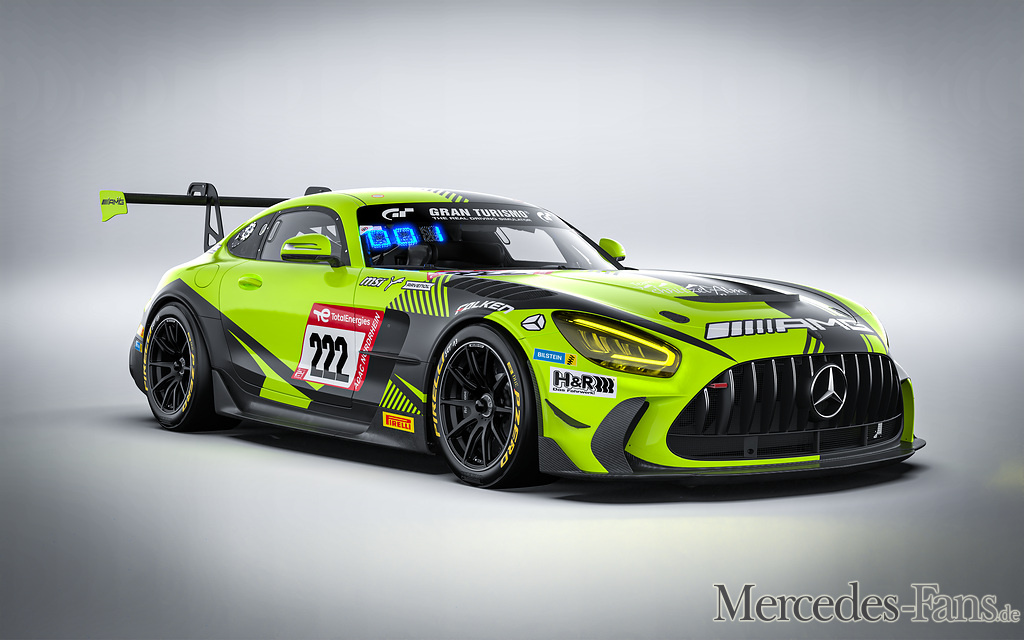 Der Neue Mercedes AMG GT2 Erstmals Im Rennbetrieb Nordschleife Und