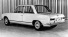 Anschluss­typs nach unten mit Boxermotor: Konzeptfahrzeug der 1960er Jahre: Merce­des-Benz W 118/W 119