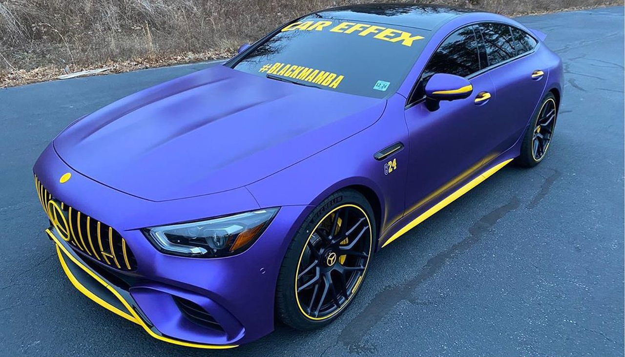 Mercedes Benz AMG Purple