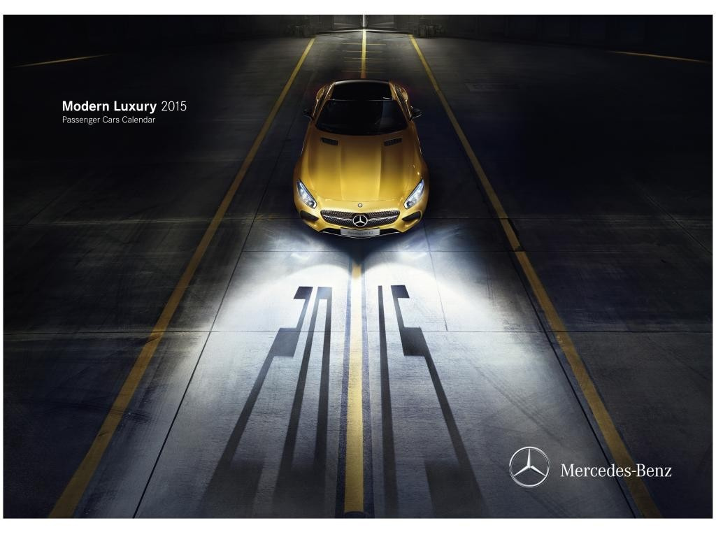 Kalender 2015 für Mercedes-Fans von Mercedes-Benz : Die ...