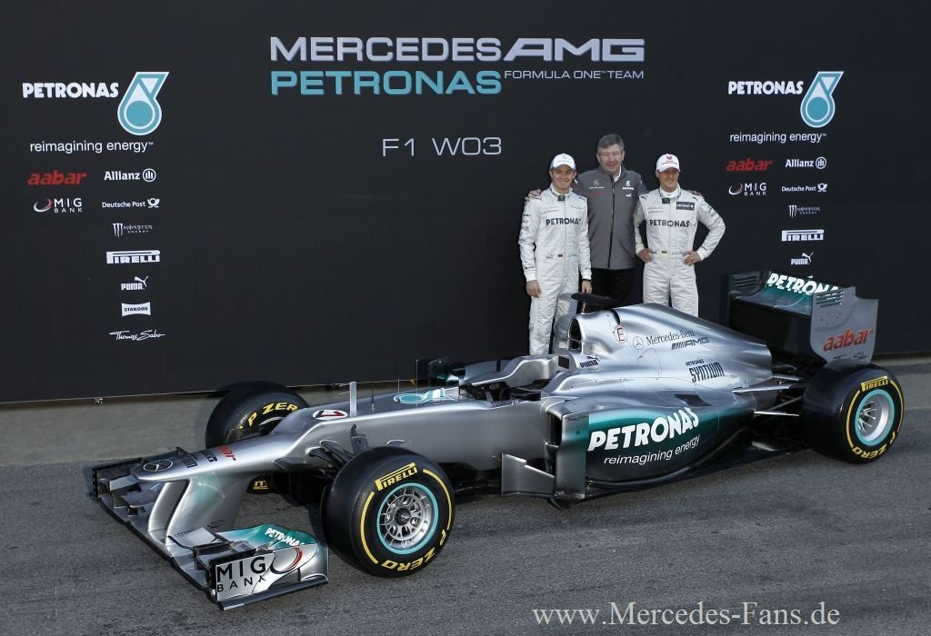 Offiziell: Bilder und Infos zum Mercedes F1 W03 ...