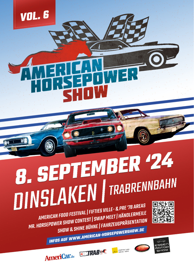 6. American Horsepower Show - das 100.000 PS US-Car Festival