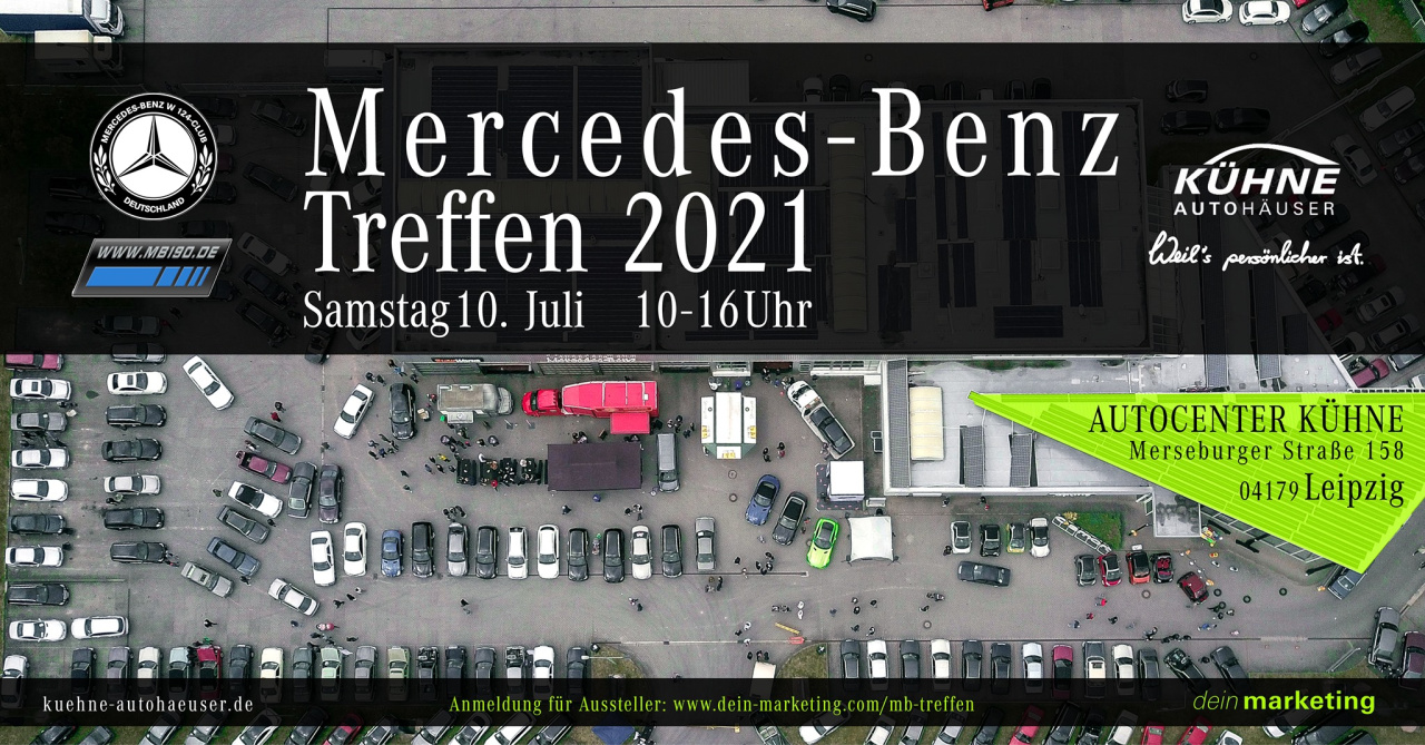 Mercedes-Benz Treffen | Samstag, 10. Juli 2021 | Autocenter Kühne