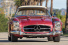Zuckersüßer Edelsportler: 1957 Mercedes-Benz 300 SL Roadster (W 198-II) als Traum in Erdbeerrot Metallic