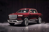 Morgen-Stern: Mercedes-Maybach visionär: Lasterhafte Idee: Mercedes-Maybach Pick-Up