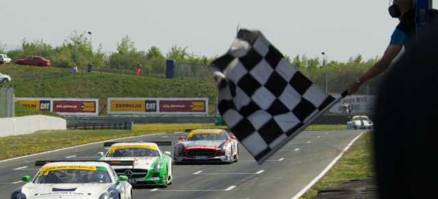 Achtbarer Auftakt beim ADAC GT Masters: Gute Mannschaftsleistung der SLS AMG GT3 Teams  beim Saisonauftakt des ADAC GT Masters in Oschersleben