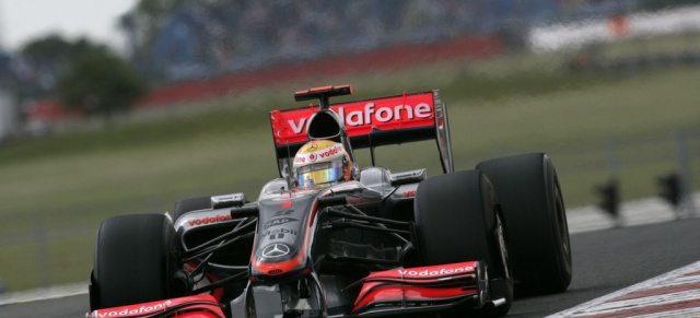 Formel 1 Silverstone: Lewis Hamilton 16.!: McLaren Mercedes ohne KERS und ohne Fortune!