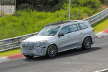 Mercedes Erlkönig erwischt: Spy-Shot-Video:  bewegte Bilder vom Mercedes GLS Facelift II