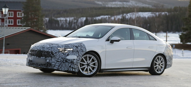 Mercedes Erlkönig erwischt: Aktuelle Bilder vom Mercedes-Benz CLA 2025