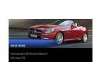 Jetzt auf Mercedes-Benz.tv: 2 neue Videobeitäge: Der neue Mercedes SLK und die Highlights von Detroit 2011
