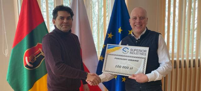 Felgen-Spezialist Superior Industries hilft: Spendenaktion für Flüchtlinge aus der Ukraine