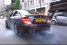 Ohrgasmus: Mercedes C63 AMG lässt es krachen: Mitten in der Londoner City bringt sich das High-Performance-Car gewaltig  zu Gehör