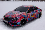 Kunst am Benz: Mercedes GLE und CLA als „Art Cars“: Schöne Sterne mit besonderem Streetstyle