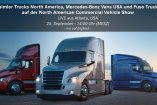 North American Commercial Vehicle Show in Atlanta : Übertragung im Livestream: Daimler auf der NACV - 25.09. ab 14.00 Uhr