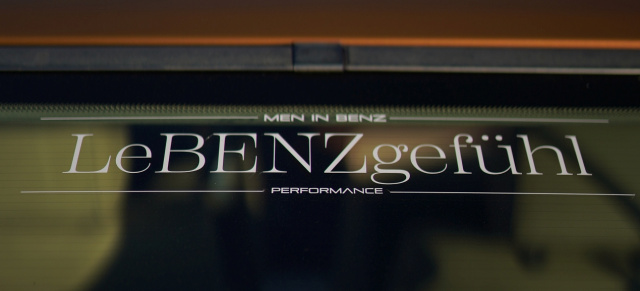 Auto-Aufkleber für alle Mercedes-Fans: Wieder erhältlich: Der MIB LeBENZgefühl Sticker