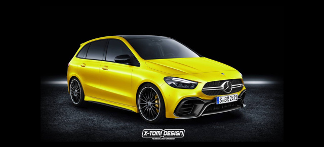 Mercedes-AMG von morgen: Neues Rendering: Sähe so ein Mercedes-AMG B35 aus? 