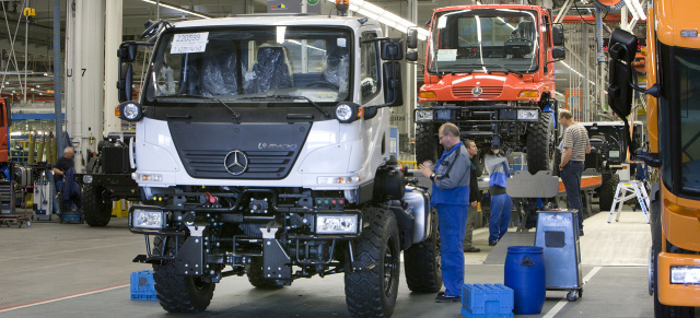 Mercedes-Benz Unimog: Produktionsjubiläum 20 Jahre Unimog-Fertigung in Wörth