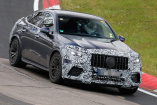 Mercedes-AMG Erlkönig: Erwischt: GLC 63 Coupé Prototyp mit weniger Tarnung