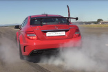 Mercedes-Benz C63 AMG Black Series: Ohrgasmus: Der C63 AMG Black Series lässt es krachen (Video)