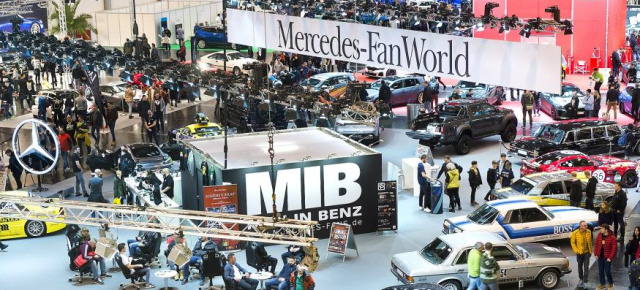 8. Mercedes-FanWorld auf der ESSEN MOTOR SHOW / 26.11.-5.12.2021: Mercedes-Fans.de zeigt aufregende Exponate mit Stern