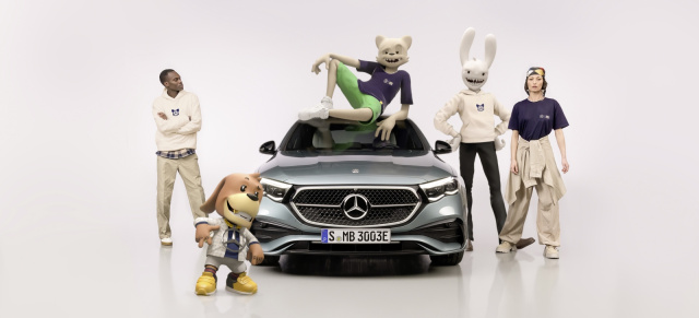 Mercedes und Superplastic zeigen in New York limitierte Kollektion: Am Welttag des Dackels ist der Stern auf den Hund gekommen