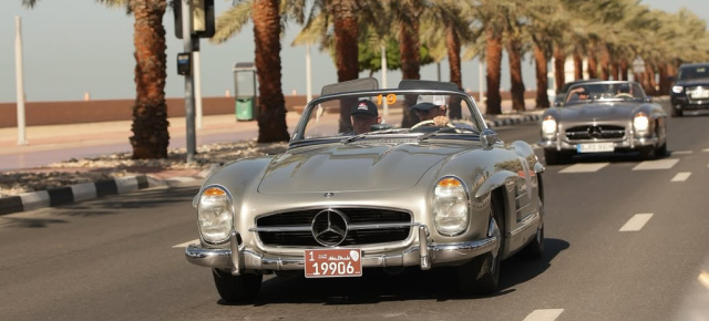 Mercedes 300 SL-Spezialist in den Arabischen Emiraten: HK-Engineering bei der Mille Miglia Experience UAE 2024