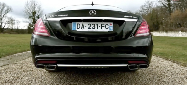 Ohrgasmus: Mercedes S63 AMG  (Soundfile /Video): Der neue Mercedes S63 AMG lässt mächtig aufhorchen