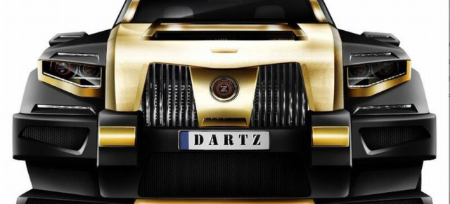 "Black Snake": Dartz pimpt Mercedes GL 63 AMG für  1 Mill. US$: Das irgendwie anders veredelte Mercedes SUV kommt mit Echtgold- und Diamenten-Dekor, Walpenisleder-Interieur und monatlicher Kaviar-Lieferung (!) zum Kunden 