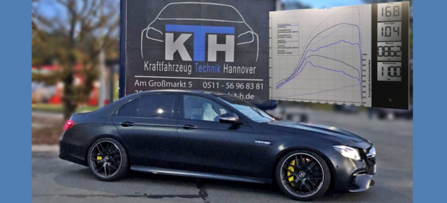 Mercedes-AMG E63 S: Power-Tuning: 862 PS & 1.100 Nm: KTH rockt den AMG E63 S