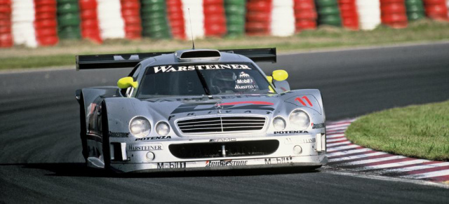 Maximilian Götz im 1997er Mercedes-Benz CLK GTR: Ein Kindheitstraum wird wahr!