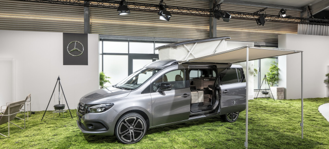 Neuvorstellung Mercedes Concept EQT Marco Polo: Platz in der kleinsten Hütte