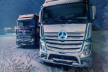 Weihnachten mit RoadStars: Mercedes-Benz Lkw präsentiert die „Riding Home for Christmas“-Tour 