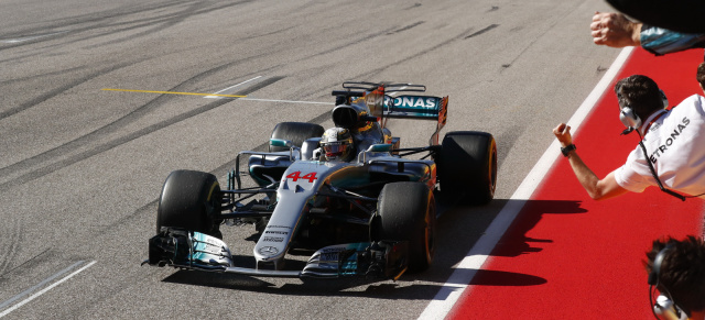 Formel 1 GP der USA in Austin: Hamilton-Sieg bringt Konstrukteurs-WM für Mercedes-AMG!