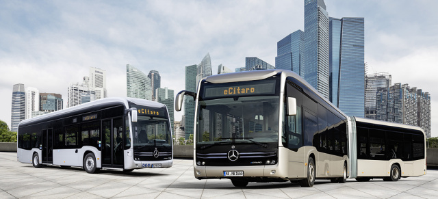 Meilenstein auf dem Weg zur E-Mobilität mit Omnibussen in Hamburg: 100. Mercedes-Benz eCitaro an die Hamburger Hochbahn AG ausgeliefert