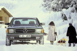 All we want for christmas: Schöne Sterne auf Snow´n´Ice: "Coole" Mercedes-Klassiker im Schnee