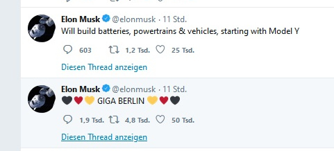 Das Kommt 2021 Tesla Made In Germany Sensationsmeldung Tesla Errichtet Gigafactory Bei Berlin News Mercedes Fans Das Magazin Fur Mercedes Benz Enthusiasten