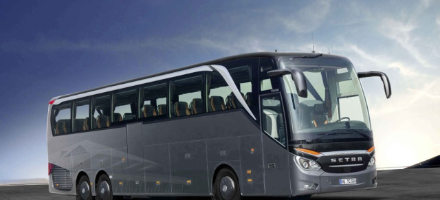 Einfach elegant  der neue Setra TopClass 500: Weltpremiere der neuen Setra Reisebusse 
