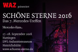 SCHÖNE STERNE 2016: 17./18. September, Hattingen: All about the Mercedes event in english language