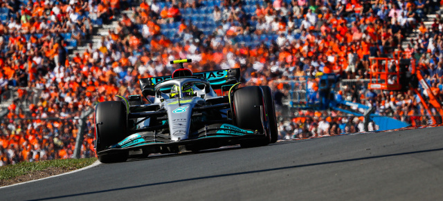 Formel 1 GP der Niederlande: Russell Zweiter, Hamilton verpokert Siegchance