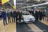 500.000 C-Klasse Limousinen made in Sindelfingen: Produktionsjubiläum im Mercedes-Benz Werk