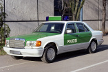 Mercedes-Benz W126 mit werksseitigem Sonderschutz als Polizeifahrzeug: Ein Benz für alle Fälle: Auf Gaunerjagd mit dem W126