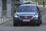 Erlkönig erwischt: Spy Shot Video im Doppelpack: Mercedes-Benz S-Klasse Mopf