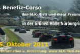 Weltrekord-Versuch und eine gute Tat: 15.10.2011: SLK-Risti planen Weltrekordversuch im Rahmen des VLN-Laufs am Nürgurgring